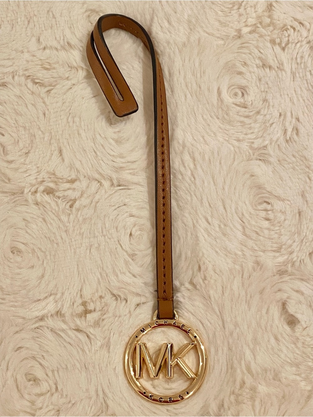 MICHAEL KORS Bag Charm BROWN ACORN